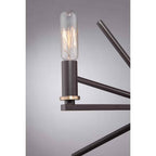 Quoizel Carnegie 3 Light Chandelier Western Bronze QZ-CARNEGIE3