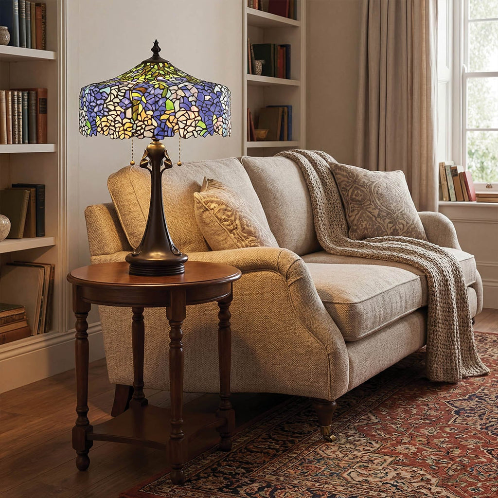 Quoizel Cobalt Table Lamp in Vintage Bronze