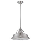 Quoizel Cody 2 Light Pendant in Brushed Nickel QZ-CODY-P-M-BN