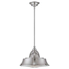 Quoizel Cody 2 Light Pendant in Brushed Nickel QZ-CODY-P-M-BN