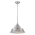 Quoizel Cody 2 Light Pendant in Brushed Nickel QZ-CODY-P-M-BN