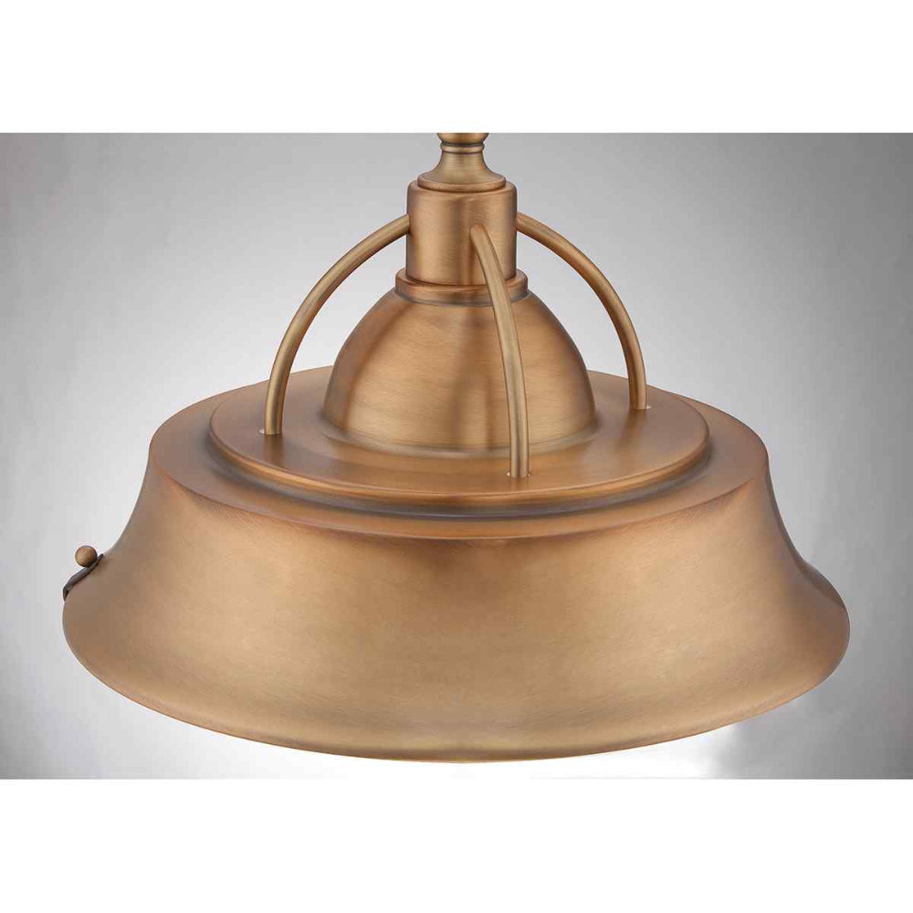 Quoizel Cody 2 Light Pendant in Mystic Copper QZ-CODY-P-M-ZC