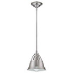 Quoizel Cody 1 Light Mini Pendant in Brushed Nickel QZ-CODY-P-S-BN