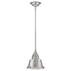 Quoizel Cody 1 Light Mini Pendant in Brushed Nickel QZ-CODY-P-S-BN