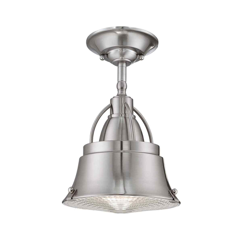 Quoizel Cody 1 Light Mini Pendant in Brushed Nickel QZ-CODY-P-S-BN