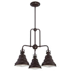 Quoizel Eastvale 3 Light Chandelier in Palladian Bronze
