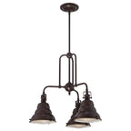 Quoizel Eastvale 3 Light Chandelier in Palladian Bronze