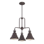 Quoizel Eastvale 3 Light Chandelier in Palladian Bronze