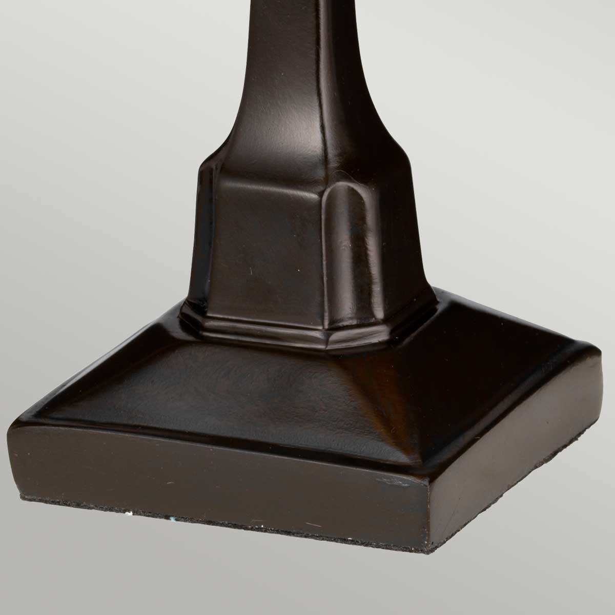 Quoizel Holmes 1 Light Mini Tiffany Table Lamp Vintage Bronze QZ-HOLMES-TL