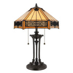 Quoizel Indus Table Lamp in Vintage Bronze