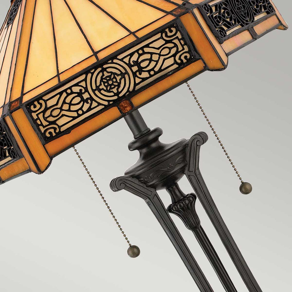 Quoizel Indus Table Lamp in Vintage Bronze