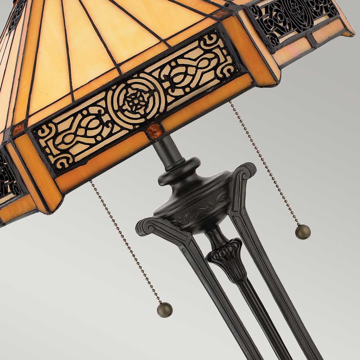 Quoizel Indus Table Lamp in Vintage Bronze