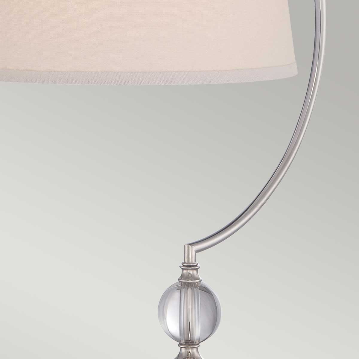 Quoizel Jenkins Table Lamp Polished Nickel ELS/QZ/JENKINS/TL PN