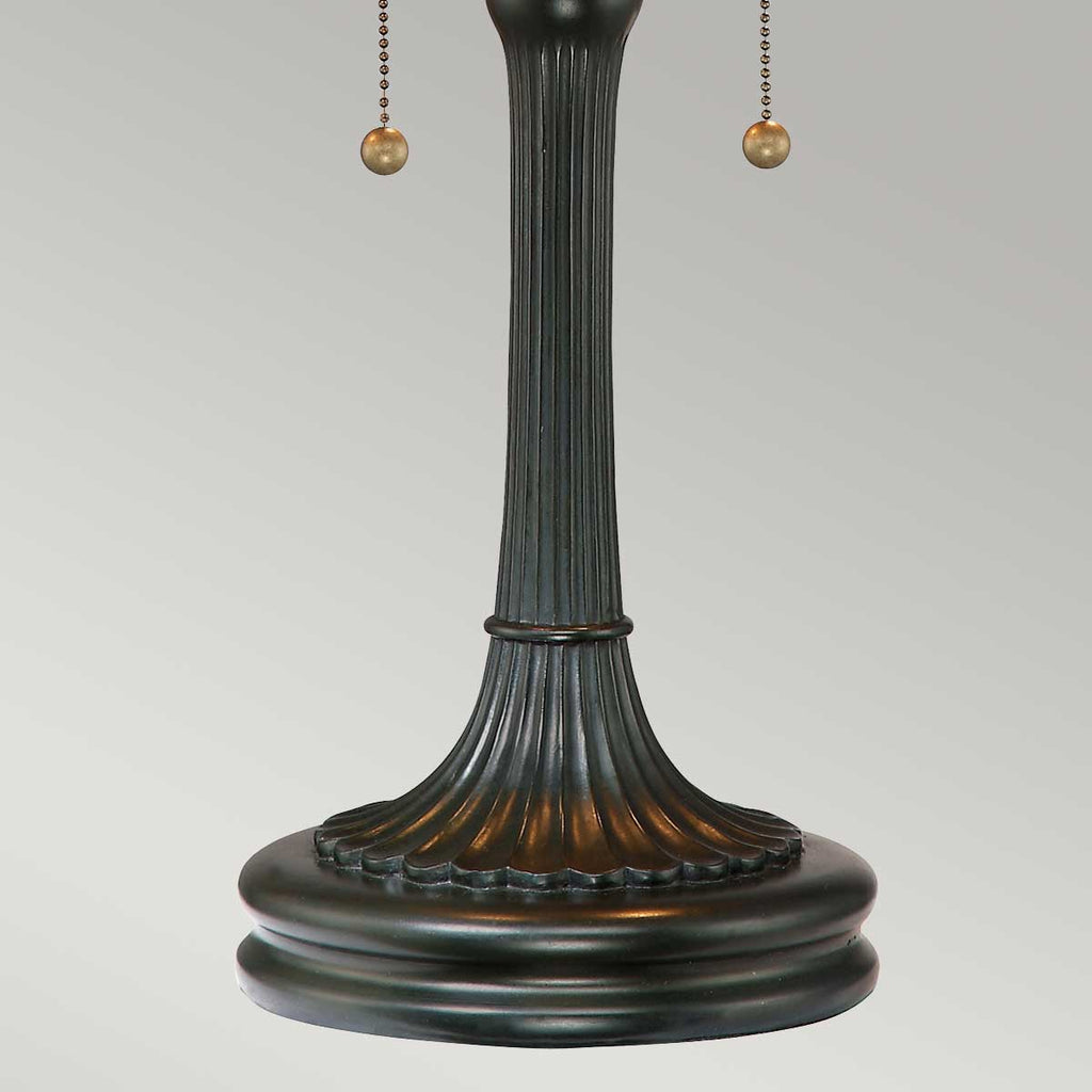 Quoizel Kami Tiffany Table Lamp in Vintage Bronze