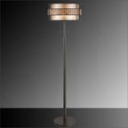 Quoizel Laguna Mosaic Floor Lamp in Renaissance Copper