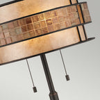 Quoizel Laguna Mosaic Table Lamp in Renaissance Copper