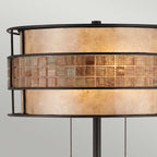 Quoizel Laguna Mosaic Table Lamp in Renaissance Copper