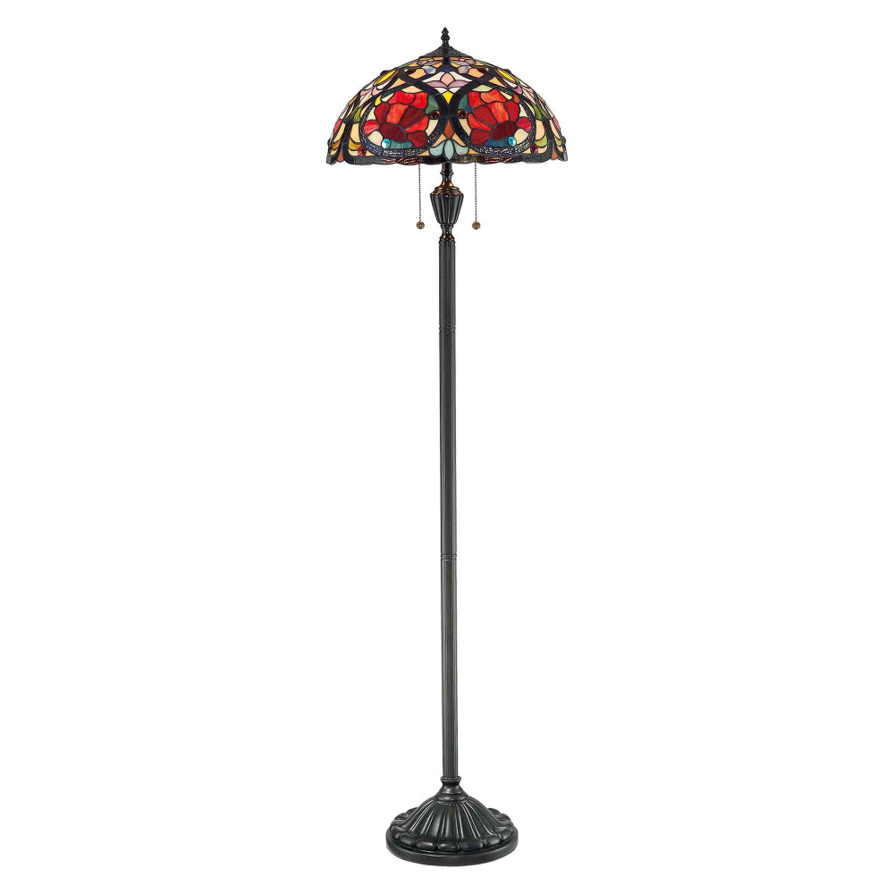 Quoizel Larissa Floor Lamp in Vintage Bronze