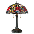 Quoizel Larissa Table Lamp in Vintage Bronze