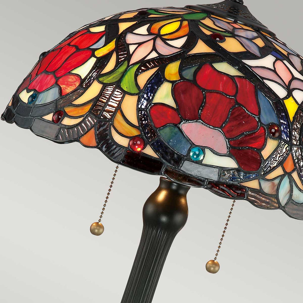 Quoizel Larissa Table Lamp in Vintage Bronze