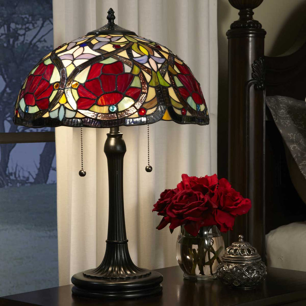 Quoizel Larissa Table Lamp in Vintage Bronze