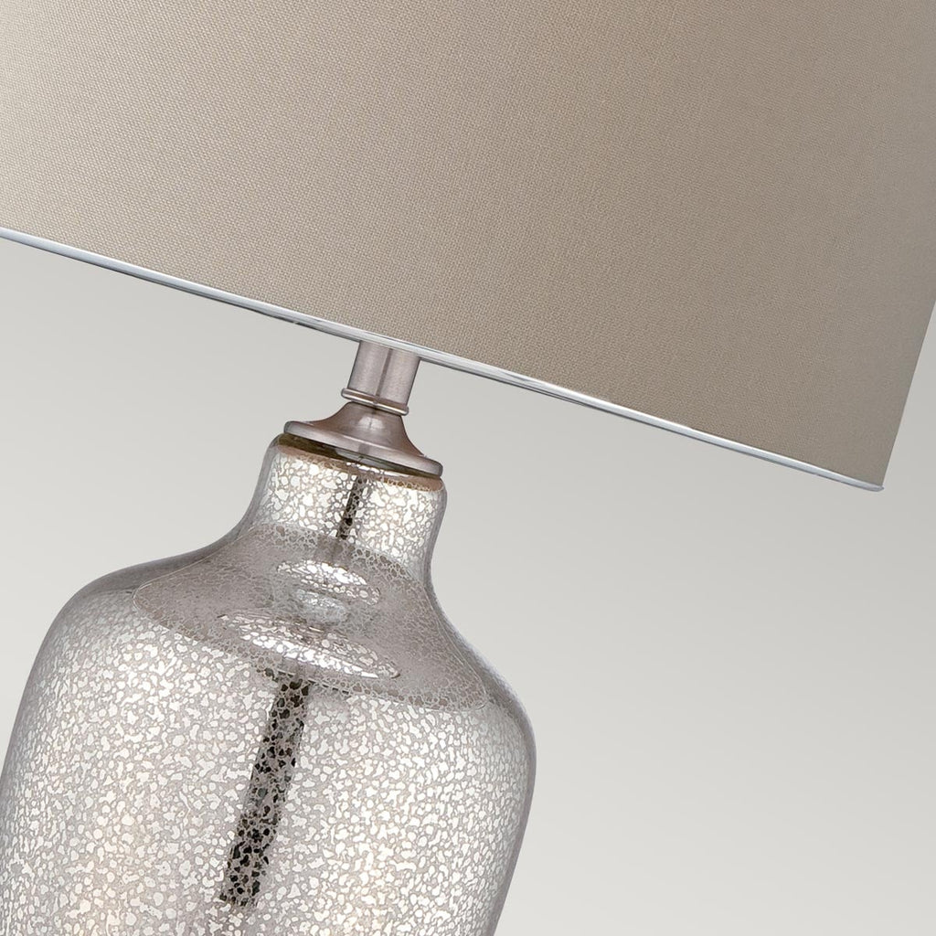 Quoizel Nicolls Table Lamp Mercury Glass ELS/QZ/NICOLLS