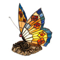 Quoizel Tiffany Animal Lamps Butterfly Tiffany Lamp QZ-OBUTTERFLY-TL