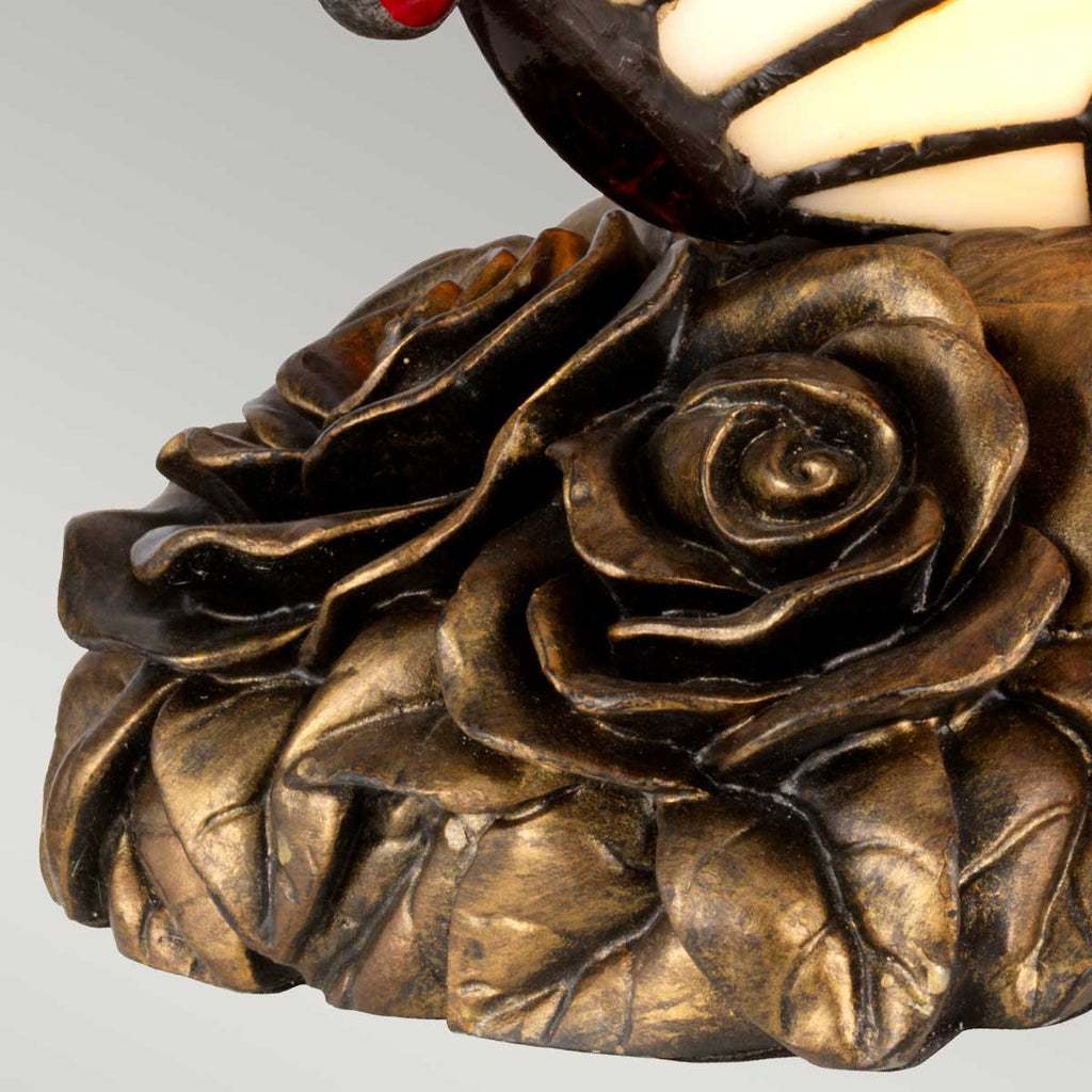 Quoizel Tiffany Animal Lamps Butterfly Tiffany Lamp QZ-OBUTTERFLY-TL
