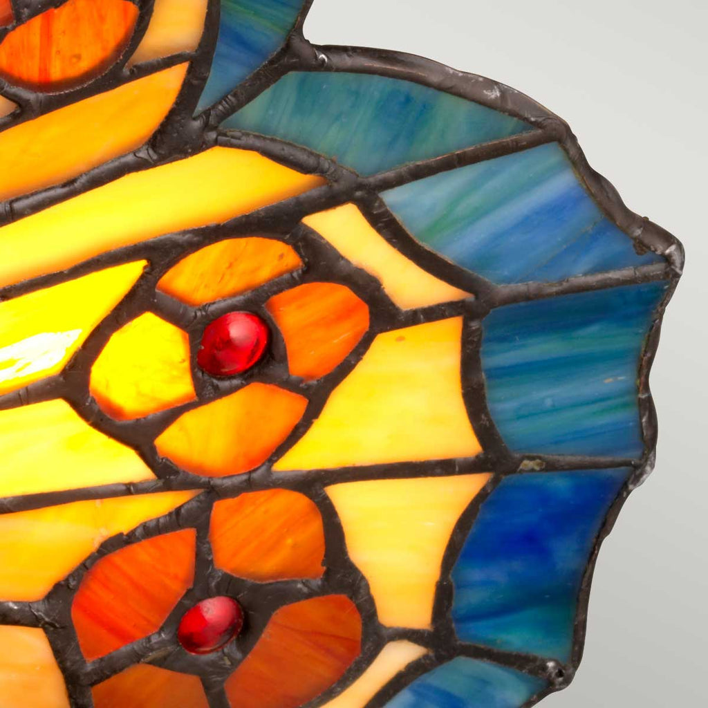 Quoizel Tiffany Animal Lamps Butterfly Tiffany Lamp QZ-OBUTTERFLY-TL