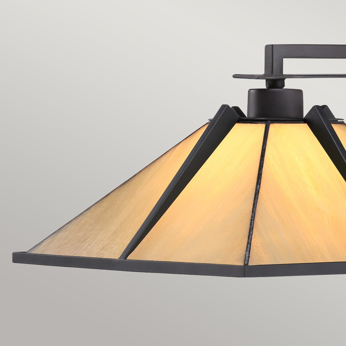 Quoizel Pomeroy Tiffany Table Lamp in Western Bronze