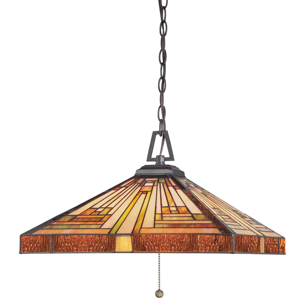 Quoizel Stephen 3 Light Pendant Light in Vintage Bronze