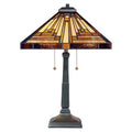 Quoizel Stephen Table Lamp in Vintage Bronze
