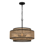 Quoizel Teton 5 Light Pendant Matte Black
