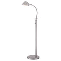 Quoizel Thompson LED Floor Lamp in Brushed Nickel QZ-THOMPSON-FLBN