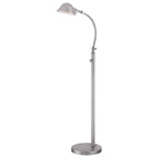 Quoizel Thompson LED Floor Lamp in Brushed Nickel QZ-THOMPSON-FLBN