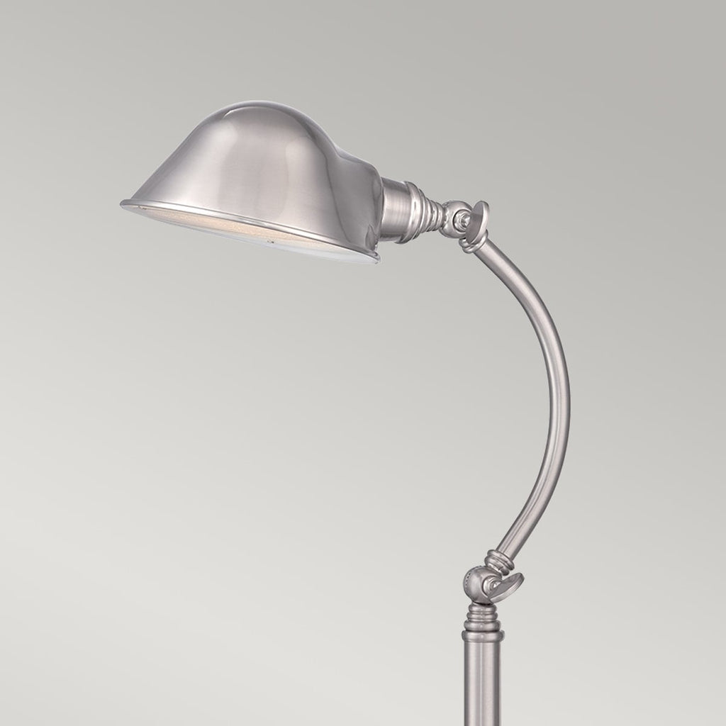 Quoizel Thompson LED Table Lamp in Brushed Nickel QZ-THOMPSON-TLBN