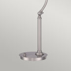 Quoizel Thompson LED Table Lamp in Brushed Nickel QZ-THOMPSON-TLBN