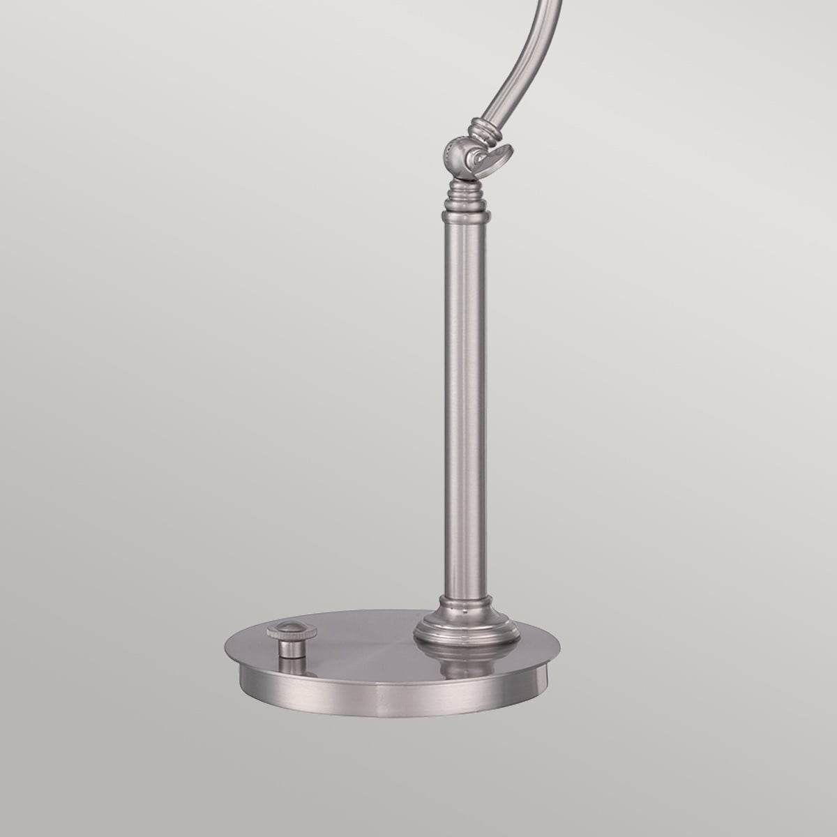 Quoizel Thompson LED Table Lamp in Brushed Nickel QZ-THOMPSON-TLBN