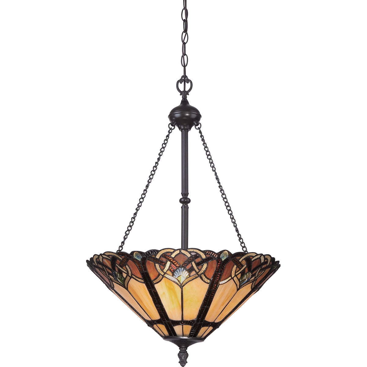 Quoizel Cambridge Pendant Light in Vintage Bronze