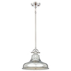 Quoizel Emery Medium Pendant Light in Imperial Silver
