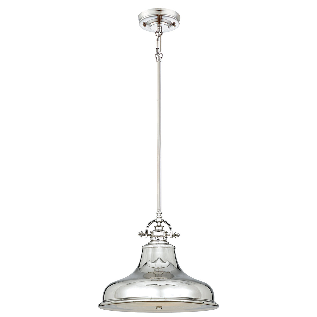 Quoizel Emery Medium Pendant Light in Imperial Silver