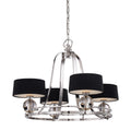 Quoizel Gotham 4 Light Pendant Light in Imperial Silver