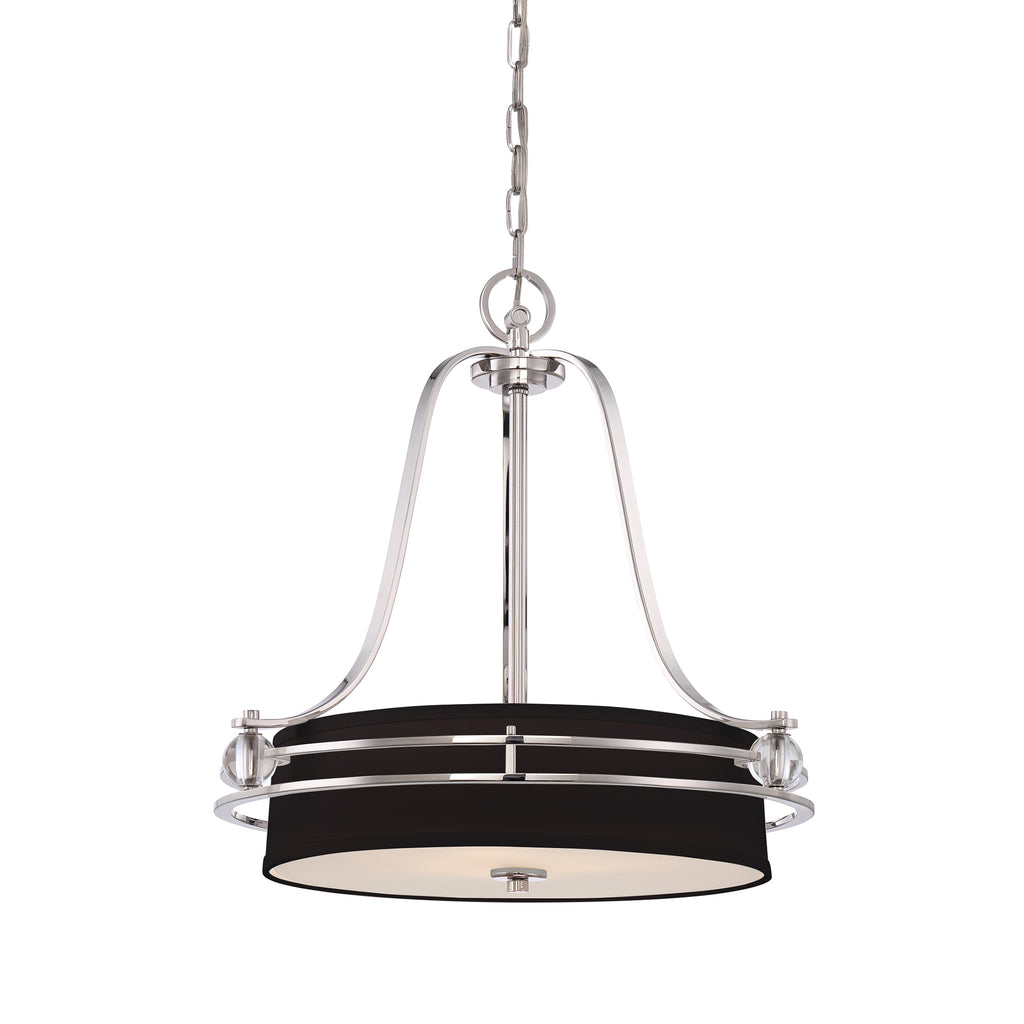 Quoizel Gotham Pendant Light in Imperial Silver