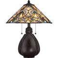 Quoizel India Table Lamp in Imperial Bronze