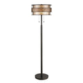 Quoizel Laguna Mosaic Floor Lamp in Renaissance Copper