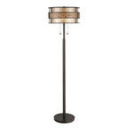 Quoizel Laguna Mosaic Floor Lamp in Renaissance Copper