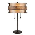 Quoizel Laguna Mosaic Table Lamp in Renaissance Copper