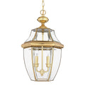 Quoizel Newbury Large Lantern in Polished Brass