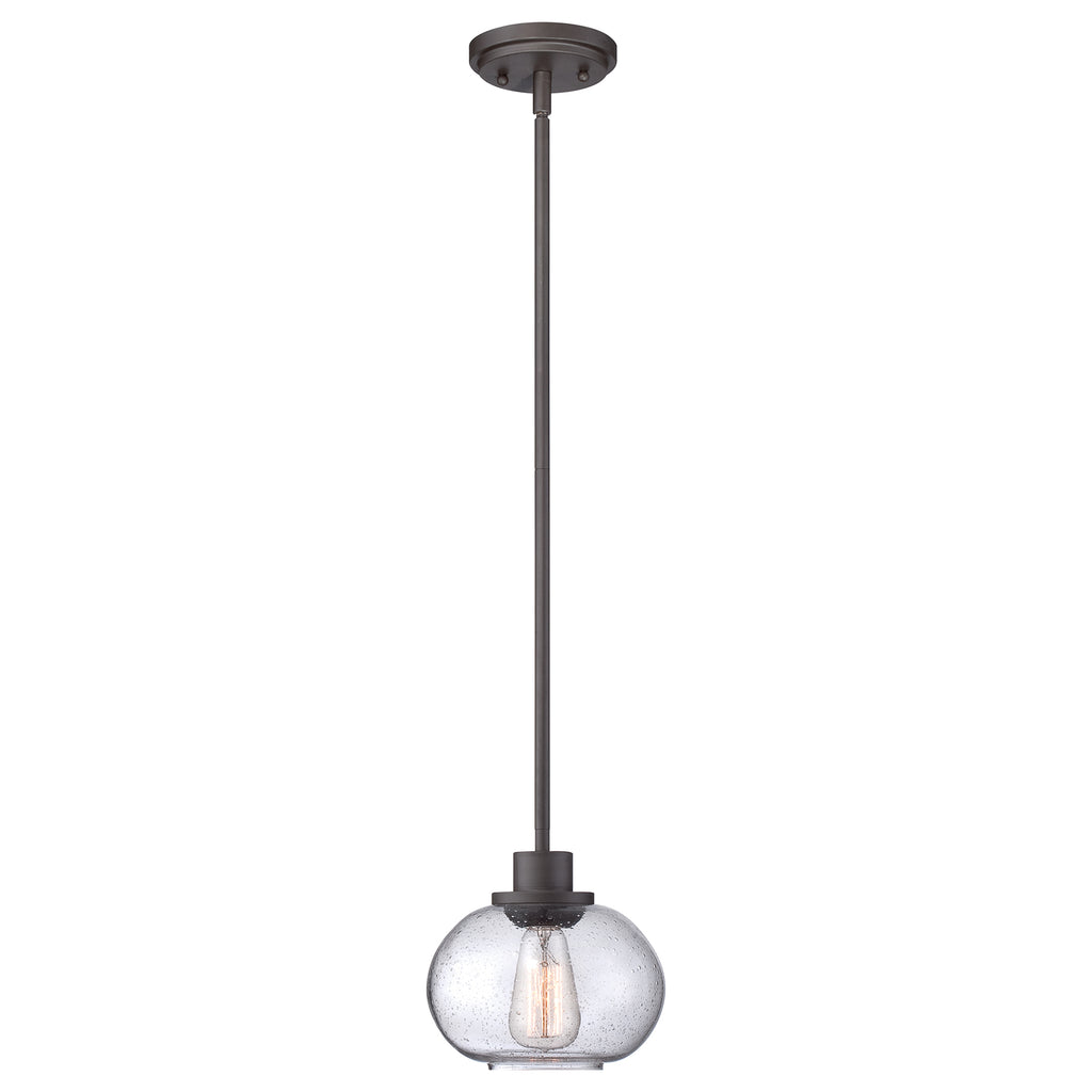 Quoizel QZ/TRILOGY/MP Trilogy 1Lt Bronze Ceiling Mini Pendant