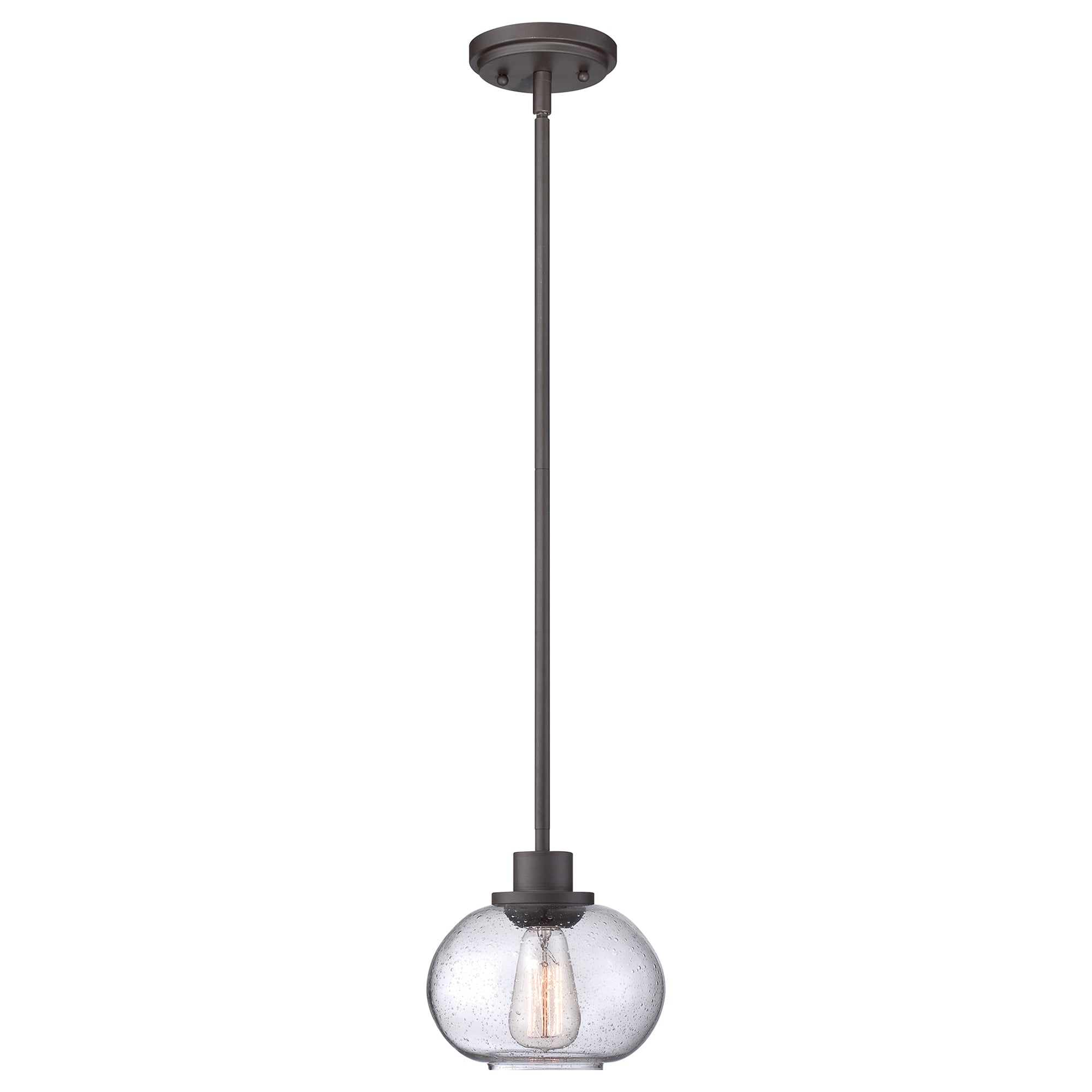 Quoizel QZ/TRILOGY/MP Trilogy 1Lt Bronze Ceiling Mini Pendant